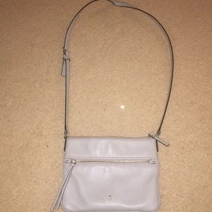 Grey Kate Spade crossbody